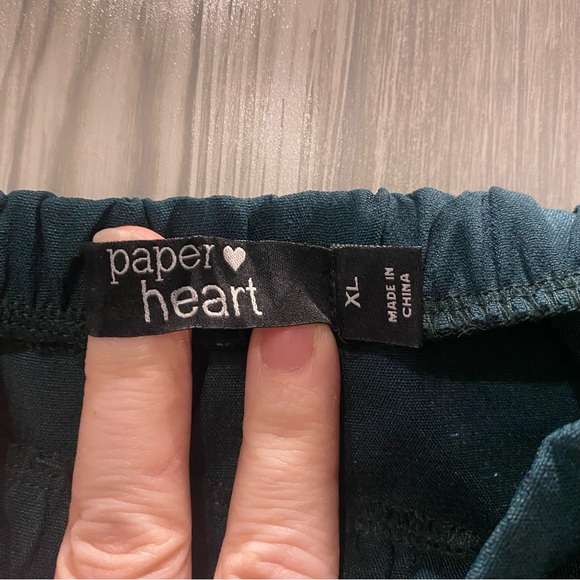 Crop Top Paper Heart Green - Picture 4 of 4